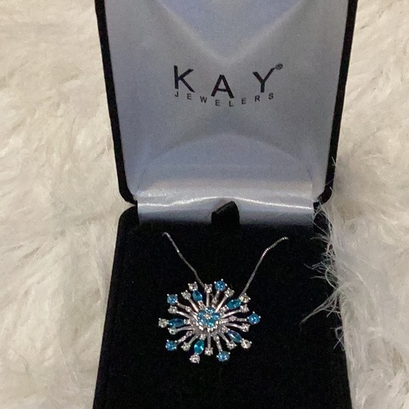 Kay Jewelers Jewelry Kay Jewelers Snowflake Necklace Poshmark